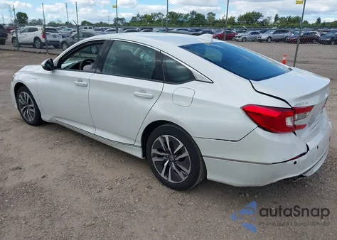 2021 Honda Accord Hybrid Ex-L z USA, uszkodzony, nr VIN 1HGCV3F57MA012750